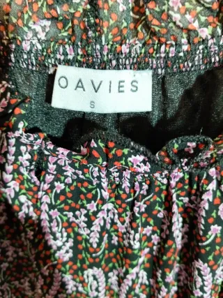 Blusa estampada manga larga