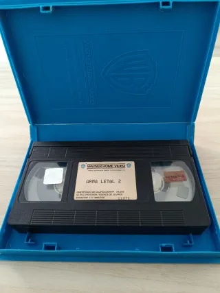 Lote 3 VHS Arma Letal (Edición Videoclub)