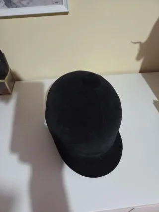 Casco equitación Zaldi Negro. Talla 55