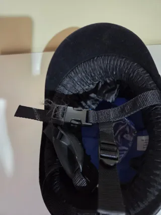 Casco equitación Zaldi Negro. Talla 55