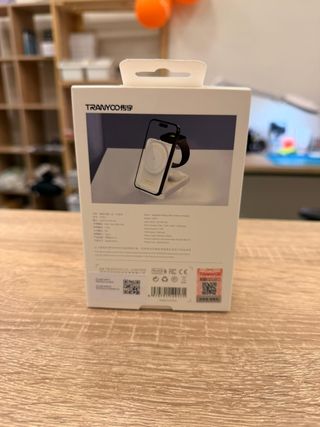 Base di Ricarica Wireless 3 in 1 Tranyoo T-WF3 Bianco