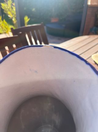 Jarra cerámica portuguesa antigua