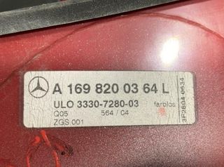 Mercedes a1698200364l piloto trasero clase a 60511