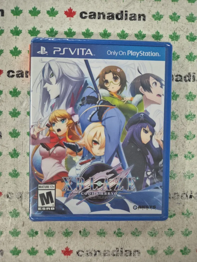 NUEVO Xblaze Code: Embryo PS Vita