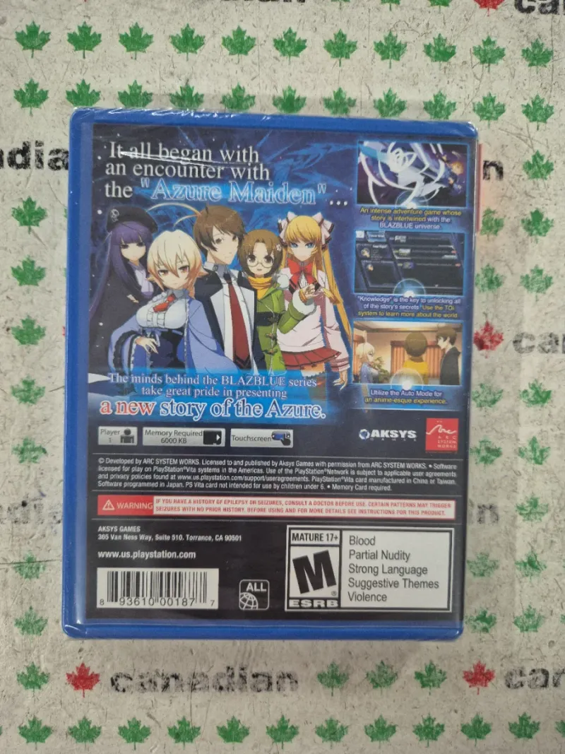 NUEVO Xblaze Code: Embryo PS Vita afbeelding 2