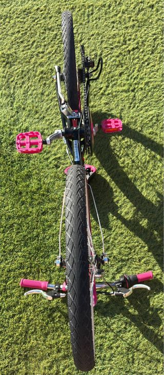 Bicicleta B-Twin Rosa Infantil