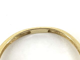 anillo oro 18k con piedra con circonita