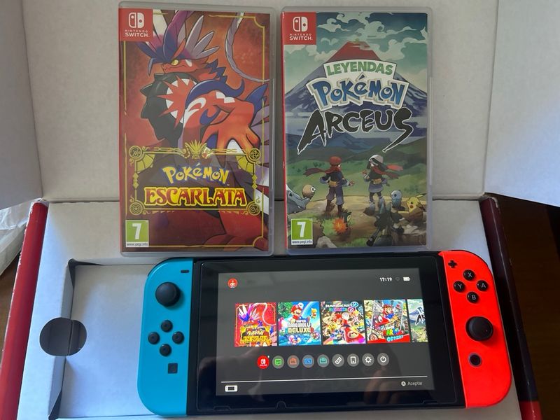 Nintendo Switch V2019 Azul y Rojo afbeelding 8