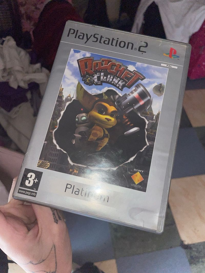 Ratchet & Clank Platinum PS2 SOLO CAJA