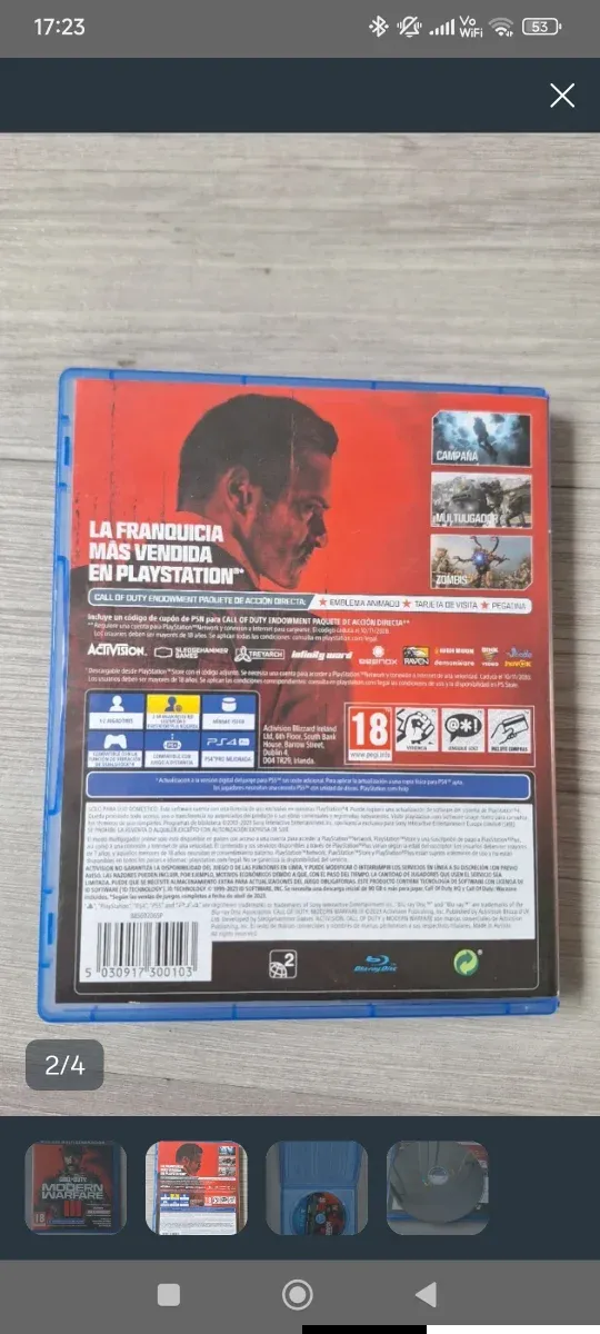 Call of Duty Modern Warfare III PS4 Edición Multig afbeelding 2