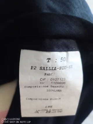 Pantaloni Uomo Neri