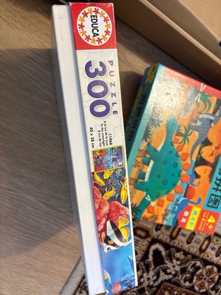 Puzzle Educa 300 Piezas Delfines y Peces