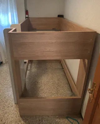 Litera 2 camas con cajón