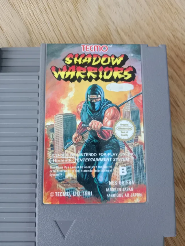 Shadow Warriors Nintendo NES