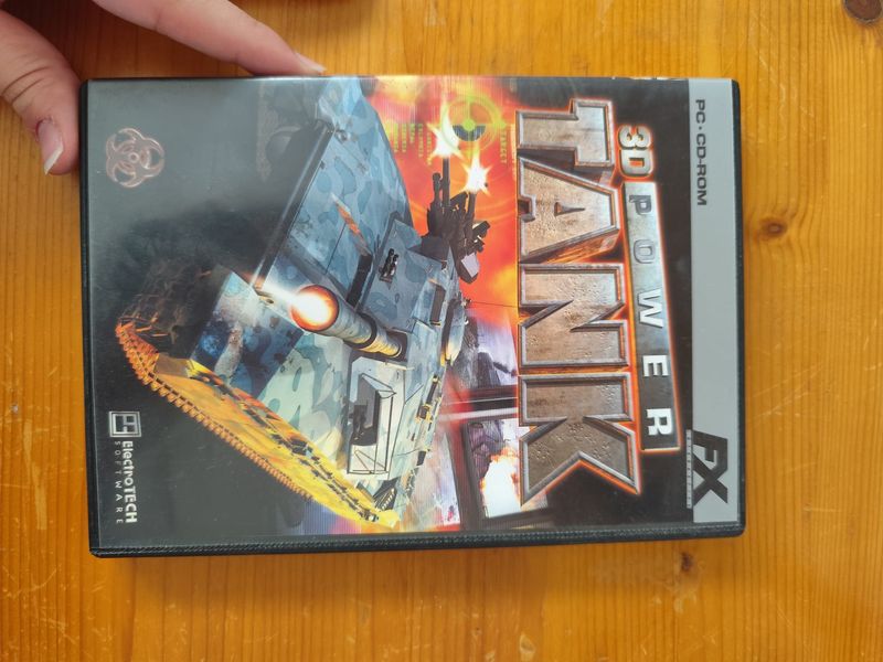 PC CD-ROM 3D Tank Power FX