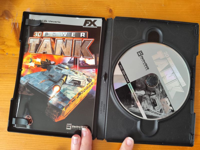 PC CD-ROM 3D Tank Power FX afbeelding 2