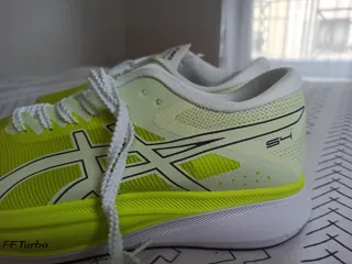 Asics S4 Fluorescent Green Running Shoes Talla 42