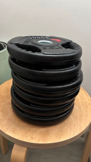 Discos de pesas de 2.5kg para barra 30mm nuevos