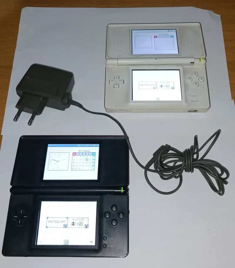 Nintendo DS Lite Rojo y Beige afbeelding 4