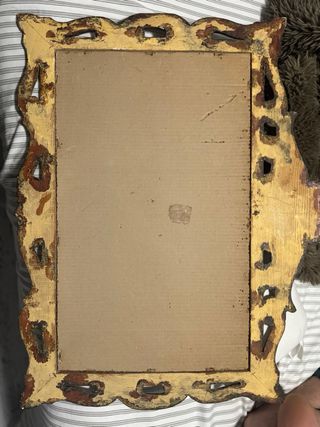 Cuadro religioso barroco vintage