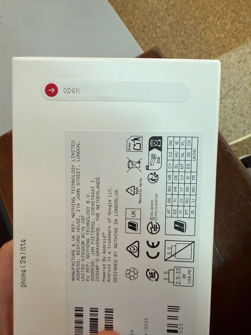 Nothing phone 3a lite 128 afbeelding 2