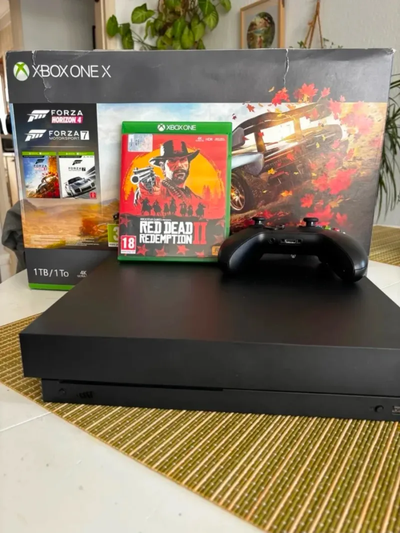 Xbox One X 1TB con Red Dead Redemption 2