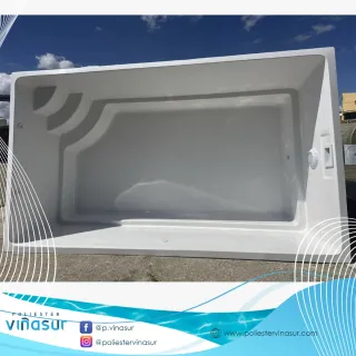 Piscinas de Poliéster Blancas