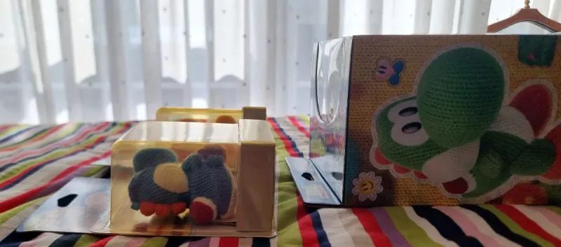 Pack 2 Amiibo Yoshi Woolly World precintados afbeelding 2