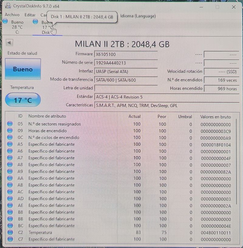 SSD Portátil WD My Passport 2TB (2048 Gb) afbeelding 4