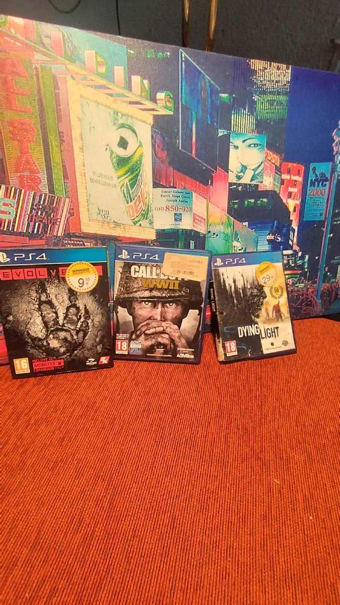 3 Juegos PS4: Evolve, Call of Duty WWII, Dying7709