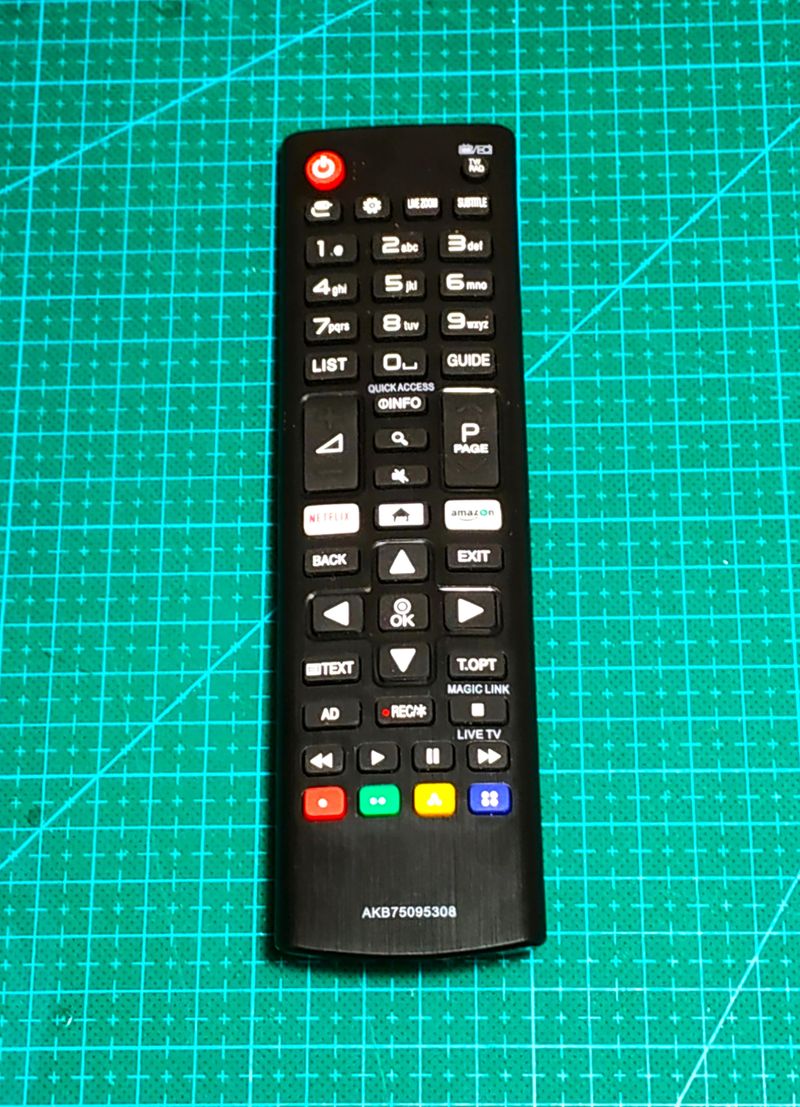 Mando sustitución LG Smart TV AKB75095308. Nuevo