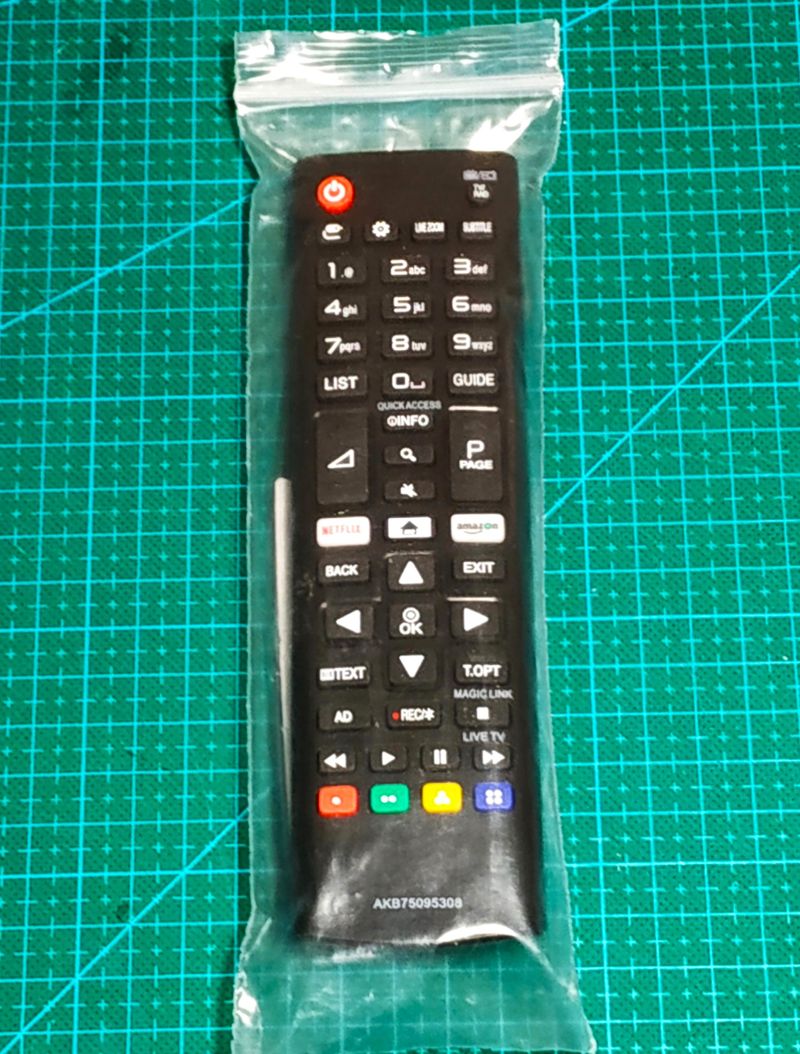 Mando sustitución LG Smart TV AKB75095308. Nuevo afbeelding 2