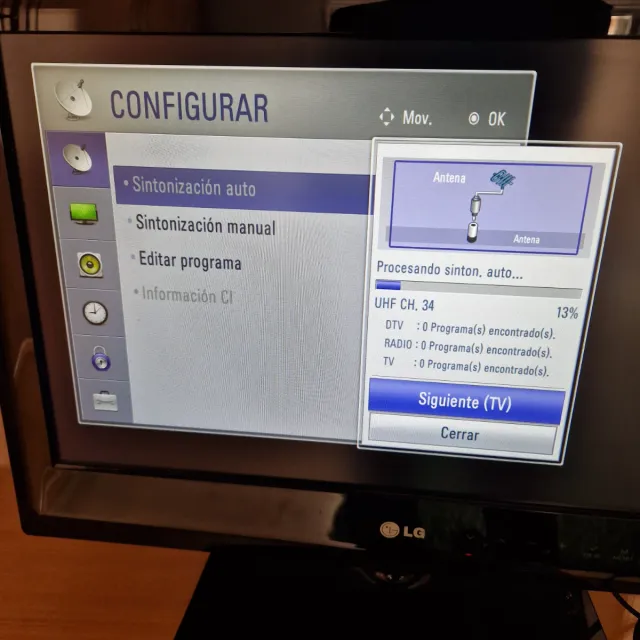 TV LG 19LE3300 para juegos