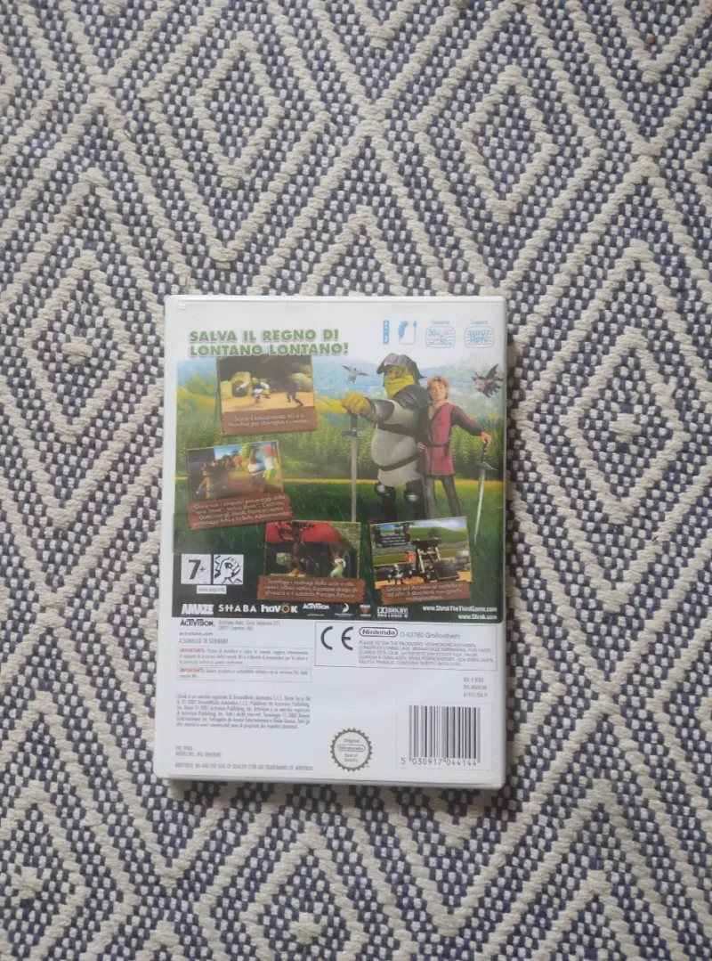 Juego Shrek Tercero Nintendo Wii afbeelding 3