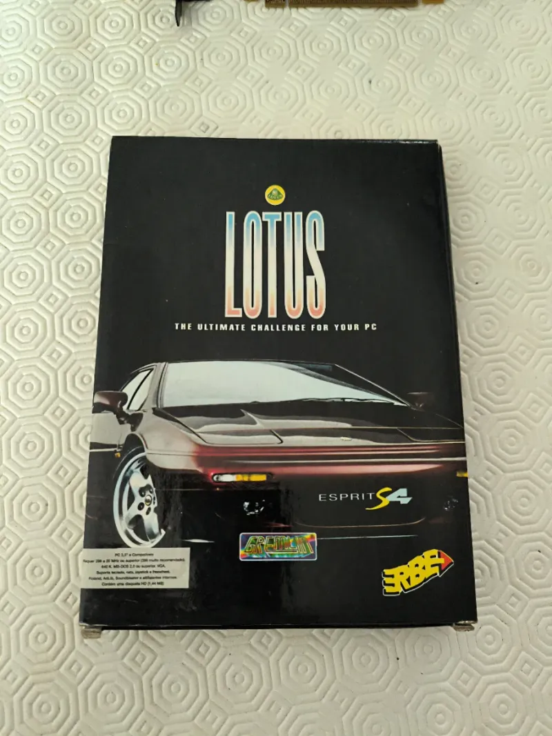 Juego de PC MS-DOS Lotus: El Desafío Definitivo