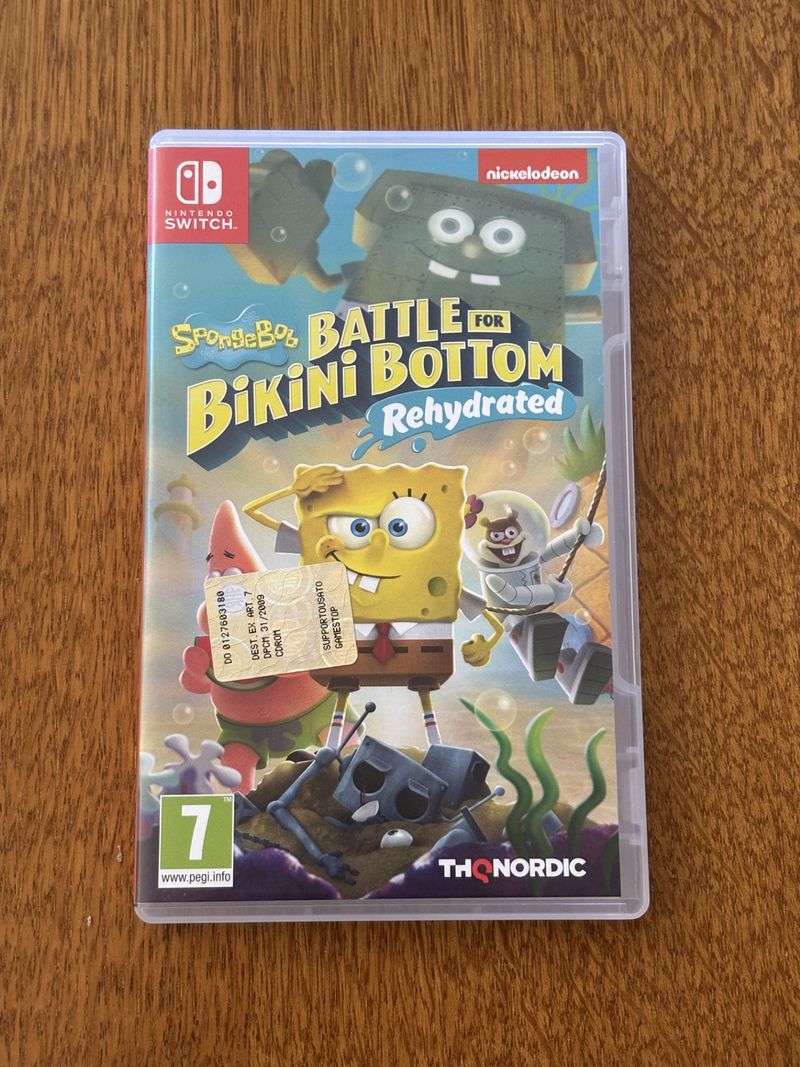 Venta de SpongeBob Battle for Bikini Bottom Rehydrated para Nintendo Switch