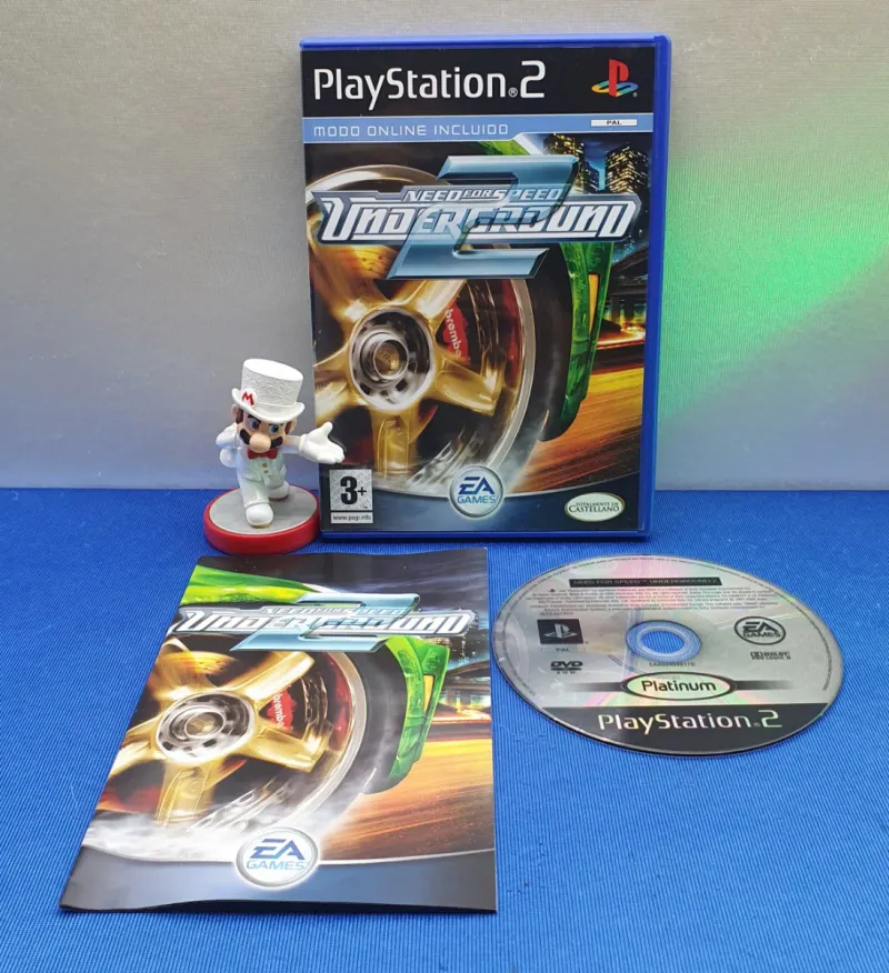 JUEGO PS2 NEED FOR SPEED UNDERGROUND 2