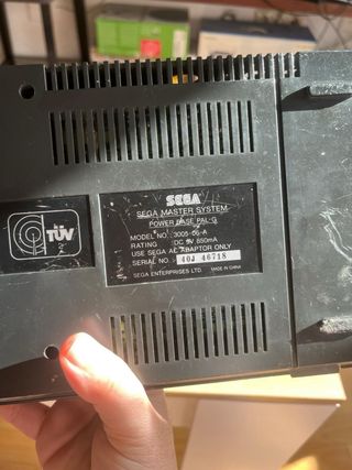 Consola Sega Master System 1