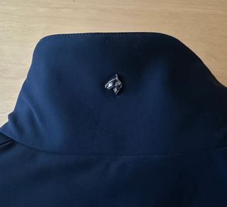 Chaleco Montecore de plumas auténticas talla 54