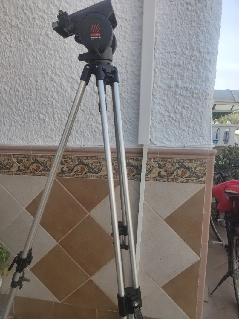 Trípode Manfrotto 351 + Cabezal 116 MK afbeelding 5