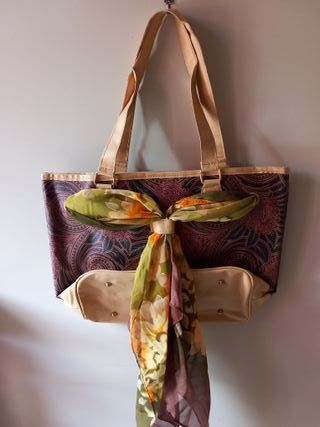 Borsa donna fantasia floreale