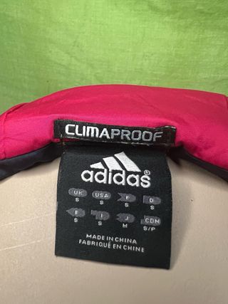 Chaqueta Adidas Climaproof S Roja Negra