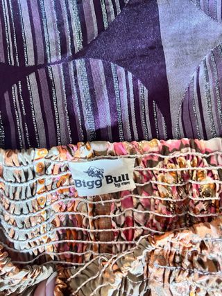 Falda boho multicolor talla única