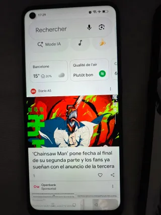 Móvil Oppo A53s Negro