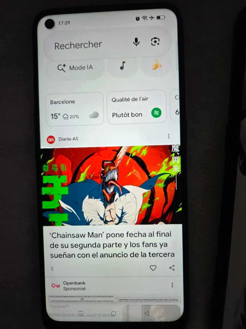 Móvil Oppo A53s Negro afbeelding 3