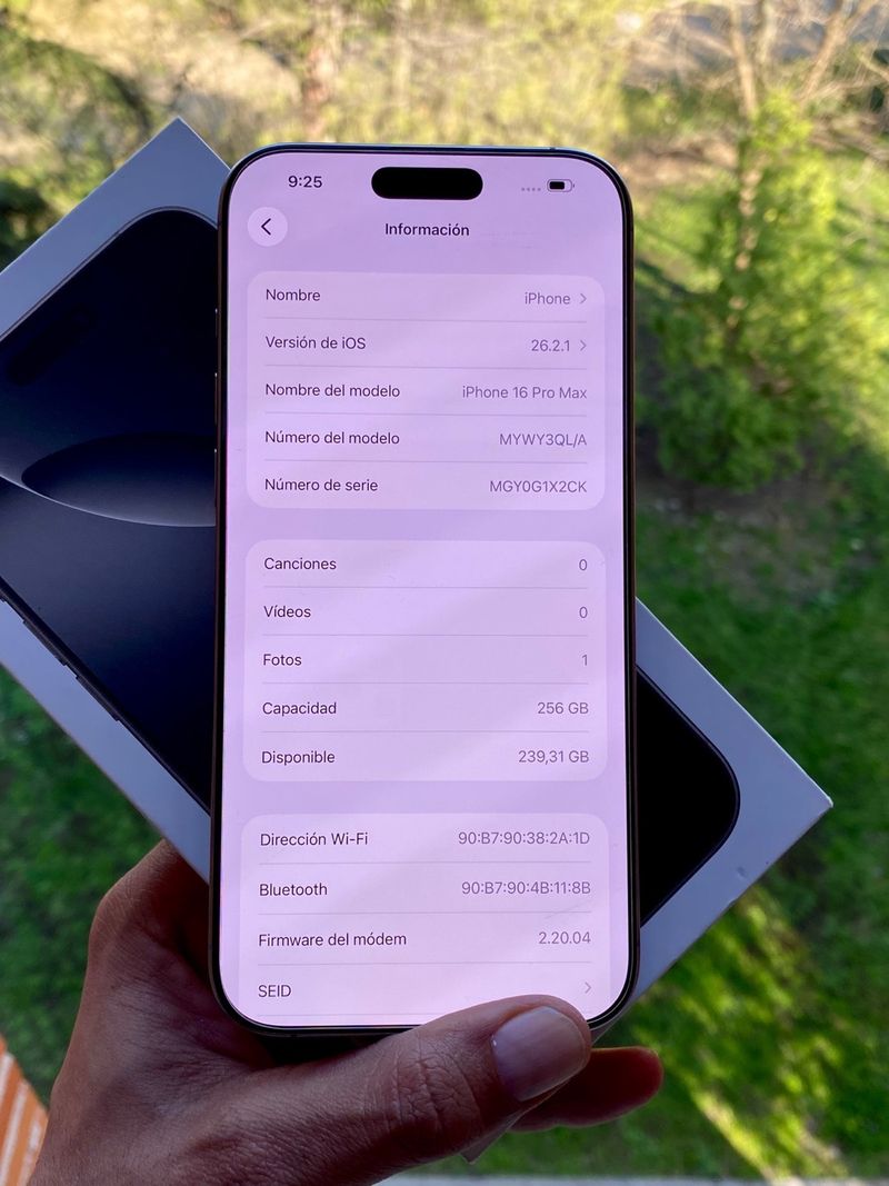 iPhone 16 PRO MAX 256GB afbeelding 8
