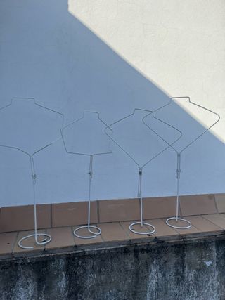 Perchas expositor tienda escaparate. Venta unidad.