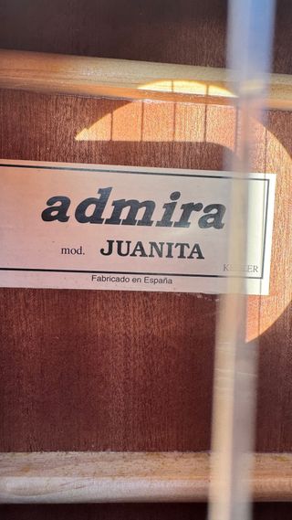 Guitarra Española Juanita Admira