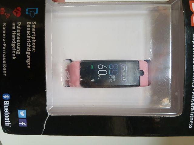Pulsera Fitness Bluetooth , sin usar. Nueva