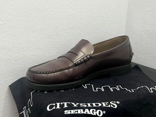 Sebago Dan Po Loafers Talla 44.5. Color marron